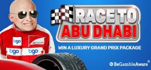 bgo casino abu dhabi formula 1 prize draw