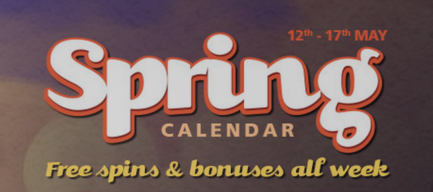 Casino Luck Sping Calendar Promotion