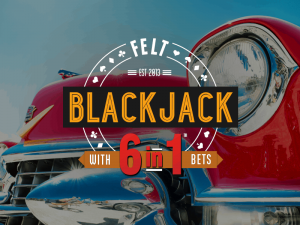 Felt Blackjack 6 in 1 