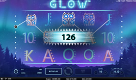 Glow Slot by NetEnt - Win