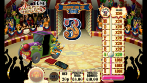 jackpot big top slot guessing game