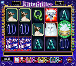 kitty glitter mobile slot