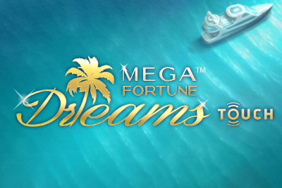 Mega Fortune Dreams Touch NetEnt Slot Logo