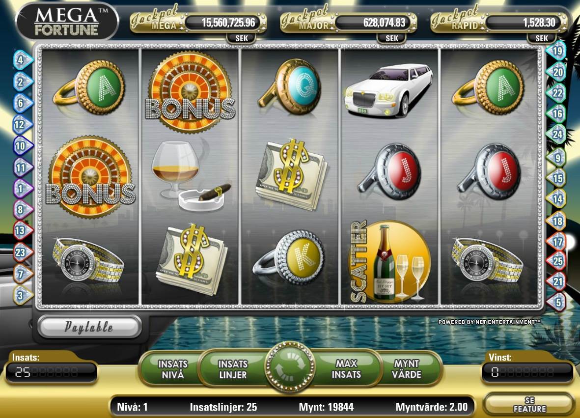 Mega Fortune Slot Gameplay