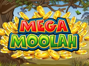 Mega Moolah by Microgaming - Slot Logo