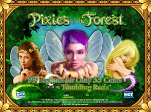 Pixies of the Forest by IGT slot logo