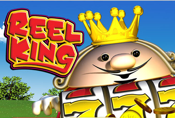 Reel King Mobile Slot Game Logo