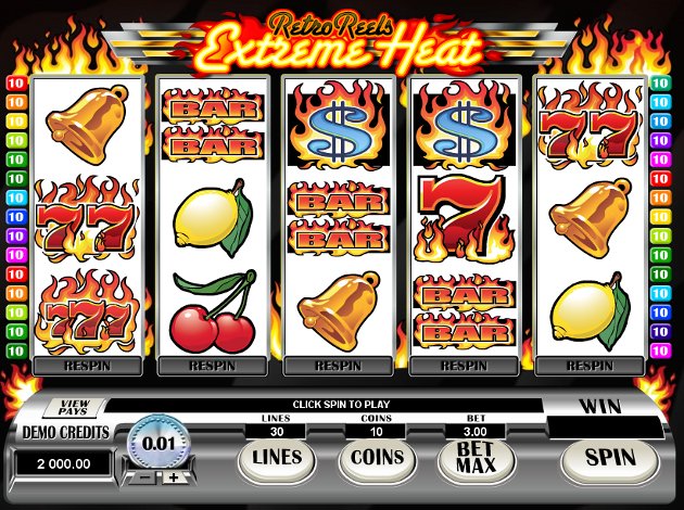 Retro Reels Extreme Heat Mobile Slot by Microgaming