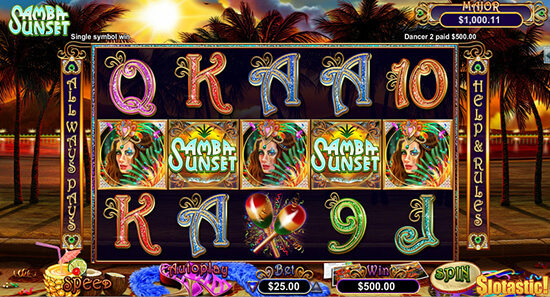Samba Sunset Slot RTG