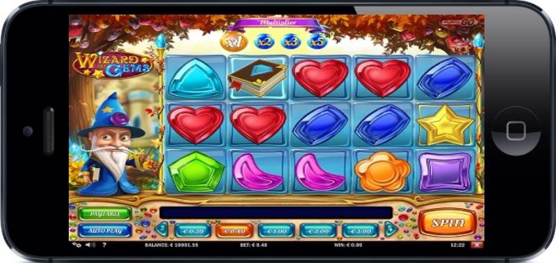 Wizard of Gems Slot by Play'N GO Mobile